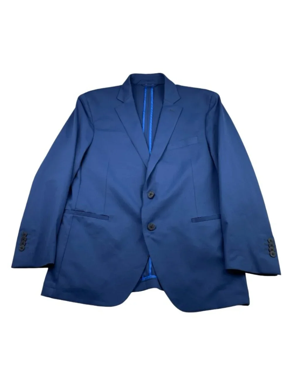 Twillory Men’s Performance Stretch Travel 2-Button Blazer Blue • 42S